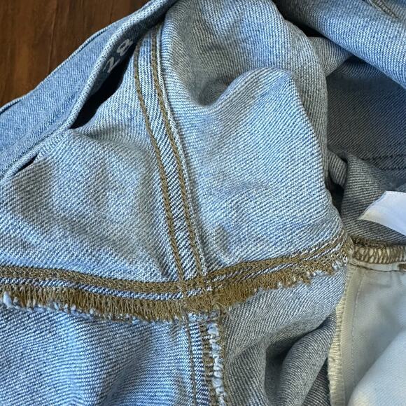 J. CREW Classic Straight Jeans Blue Denim High Rise Stretch Y2K Work - Picture 7 of 15